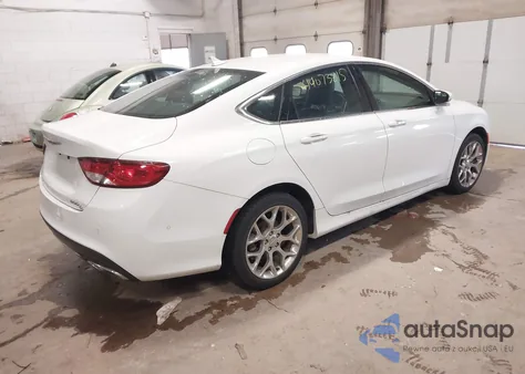 2015 Chrysler 200 C из США, поврежденный, VIN 1C3CCCEG5FN523722